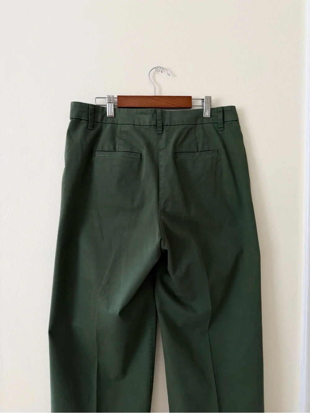 J. Crew Forest Green Boot-Cut Pants
